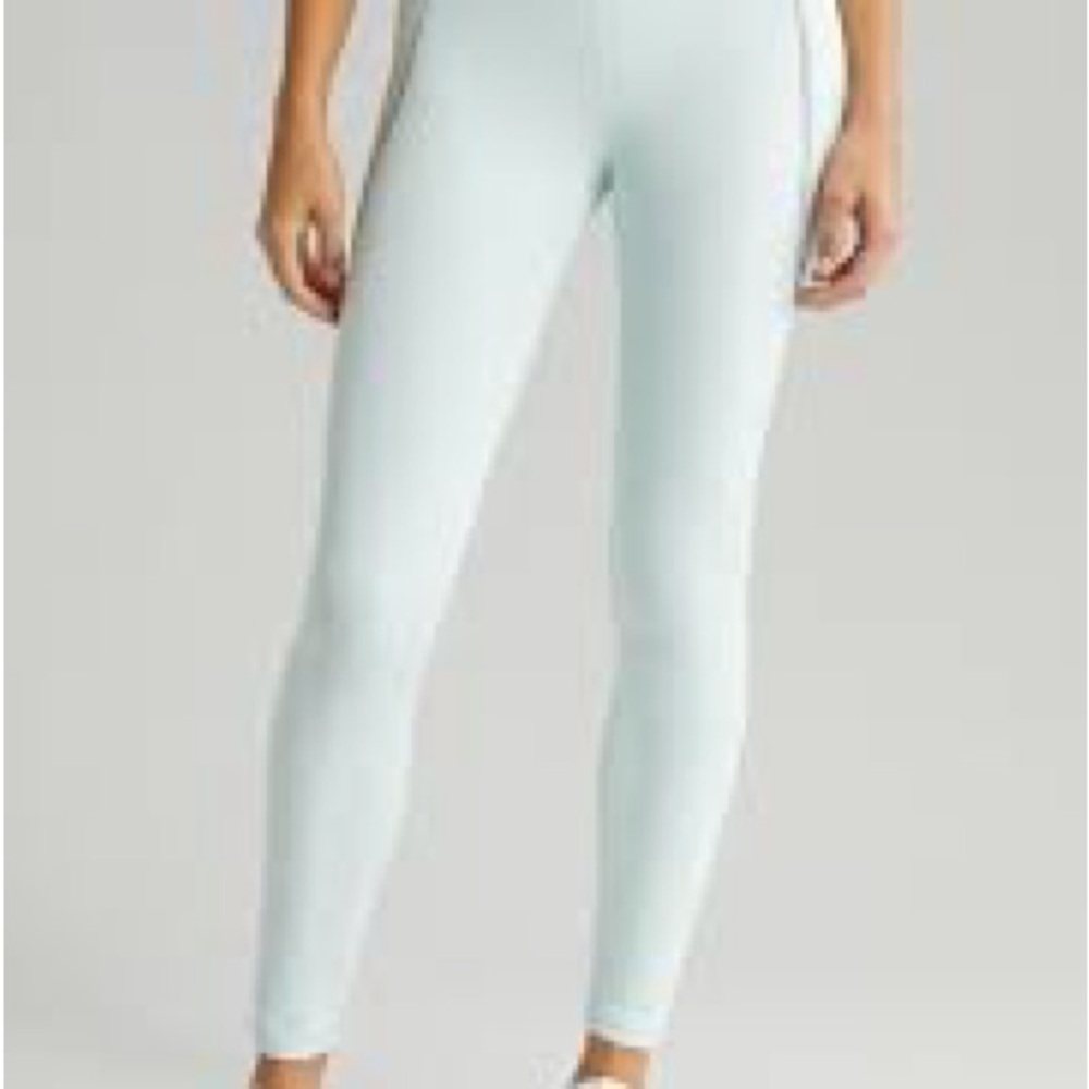 Zella Renew Reflective Pocket Leggings In Green Glimmer